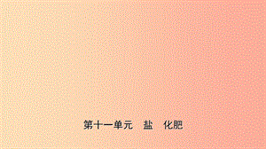 山東省2019年初中化學(xué)學(xué)業(yè)水平考試總復(fù)習(xí) 第十一單元 鹽 化肥課件.ppt