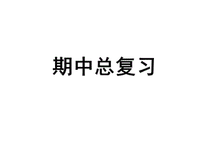 人教版九上物理期中總復(fù)習(xí).ppt