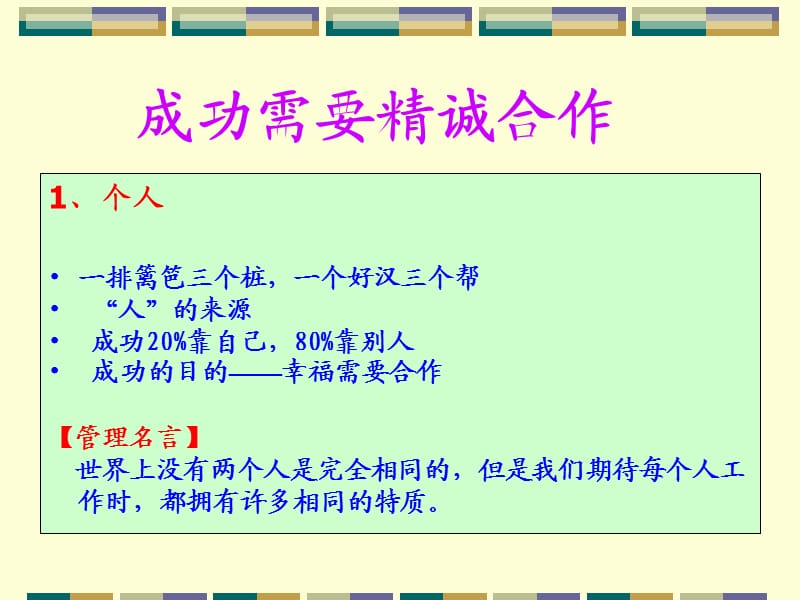 团队精神教材(教你如何打造一个有战斗力的组织).ppt_第3页