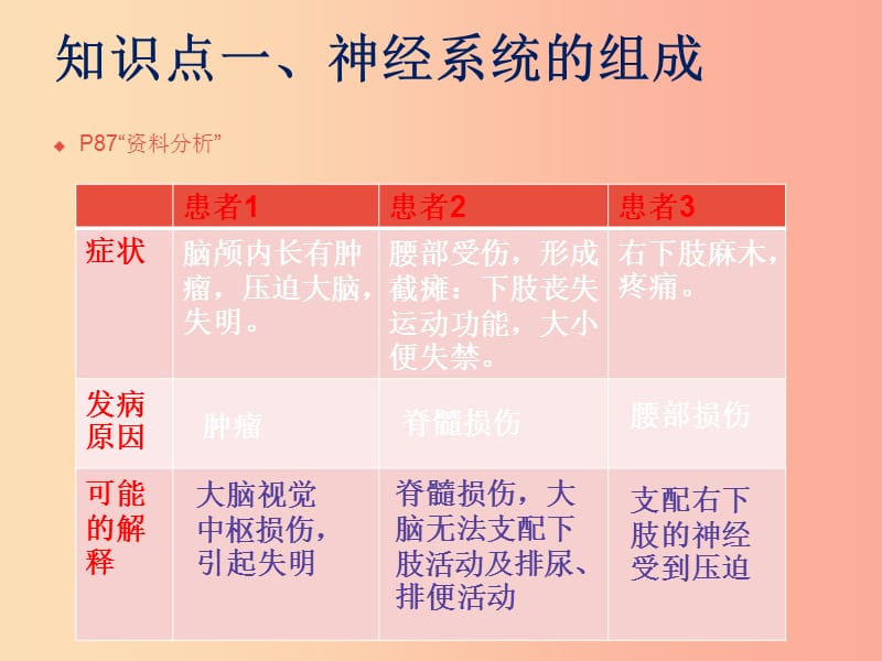 七年级生物下册 4.6.2《神经系统的组成》课件 新人教版.ppt_第3页