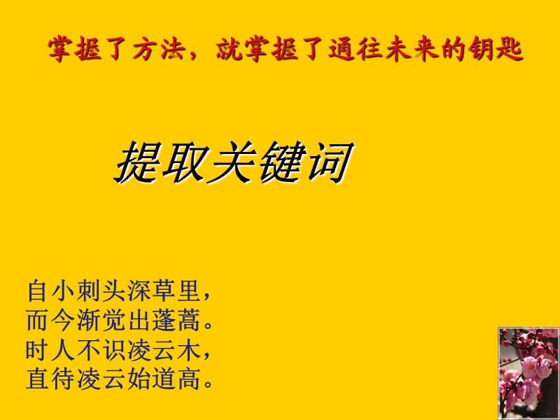 压缩语段：提取关键词.ppt_第1页