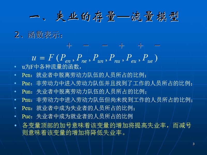 失业的存量流量模型.ppt_第3页