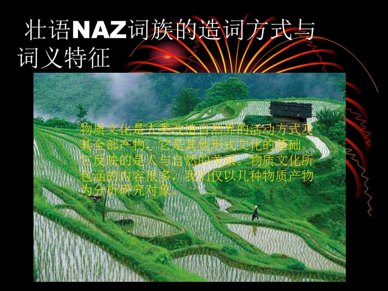 壮语NAZ词族的造词.ppt_第1页