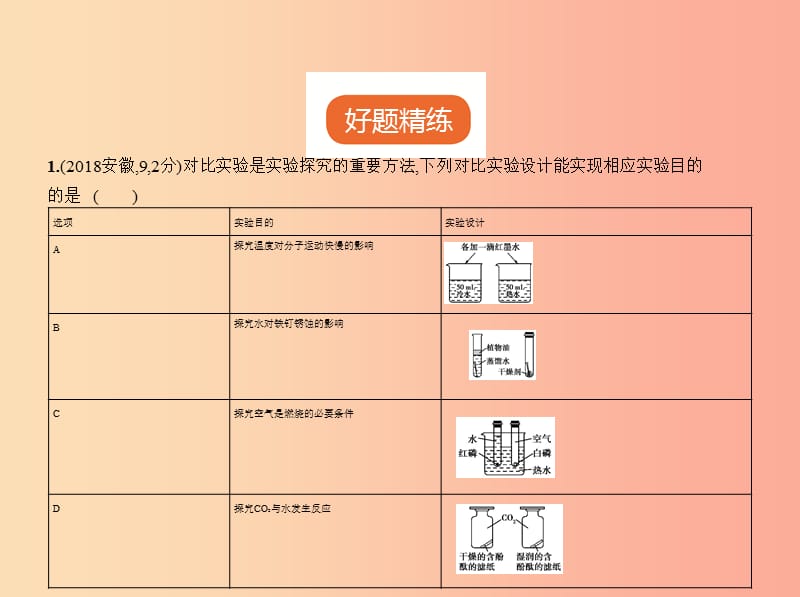 （河北专版）2019年中考化学复习 专题十九 实验探究题（试卷部分）课件.ppt_第2页