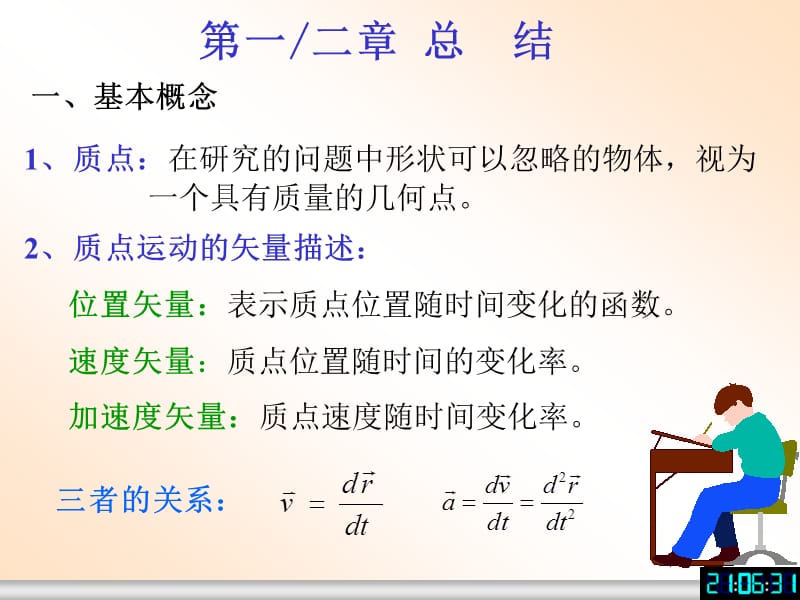 北京化工大学普通物理学习题课上(1-4章).ppt_第2页