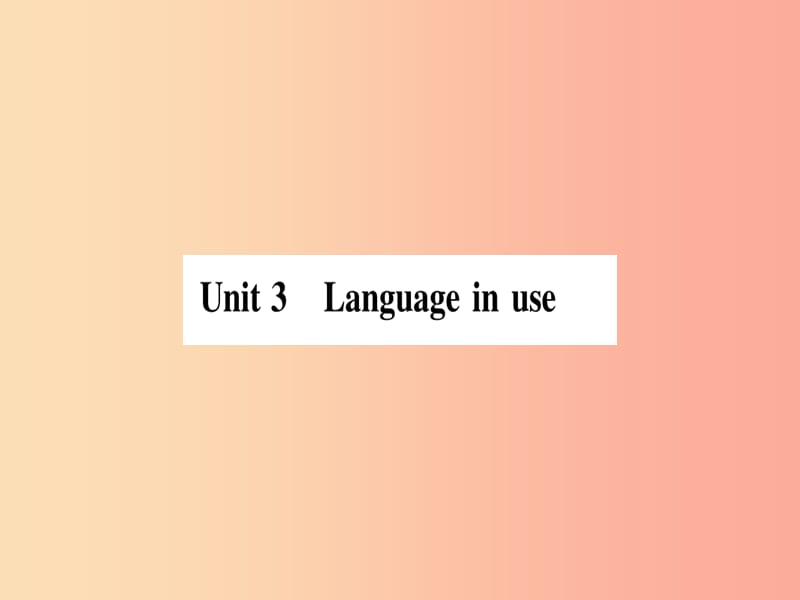 2019年春七年级英语下册 Module 2 What can you do Unit 3 Language in use习题课件（新版）外研版.ppt_第1页