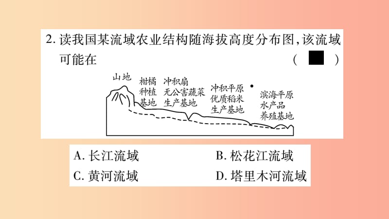 2019年八年级地理上册 第4章 中国的主要产业本章综合提升习题课件（新版）湘教版.ppt_第3页