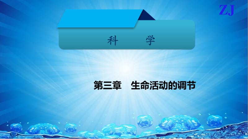 2019-2020届八年级科学上册 第三章 生命活动的调节 第十一讲 神经调节精讲课件（新版）浙教版.ppt_第1页