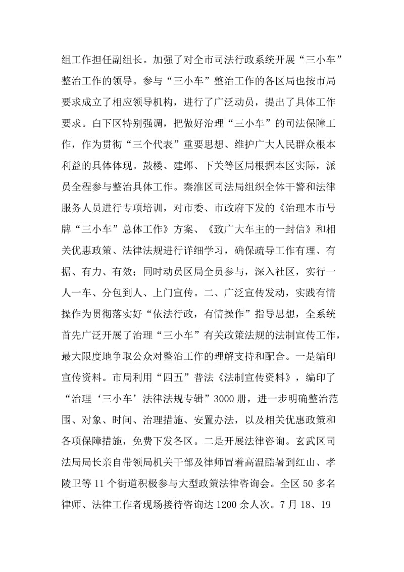 关于三小车整治工作的情况总结.doc_第2页