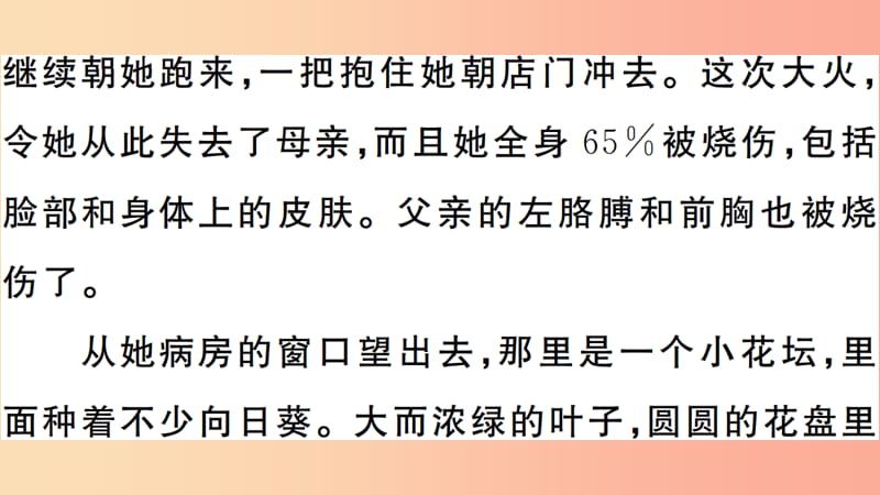 安徽专版2019年七年级语文上册微专题7写人叙事散文习题讲评课件新人教版.ppt_第3页