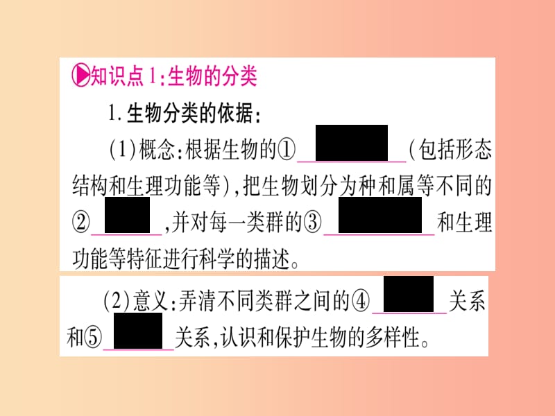 （玉林专版）2019年中考生物总复习 八上 第6单元 生物的多样性及其保护课件.ppt_第2页