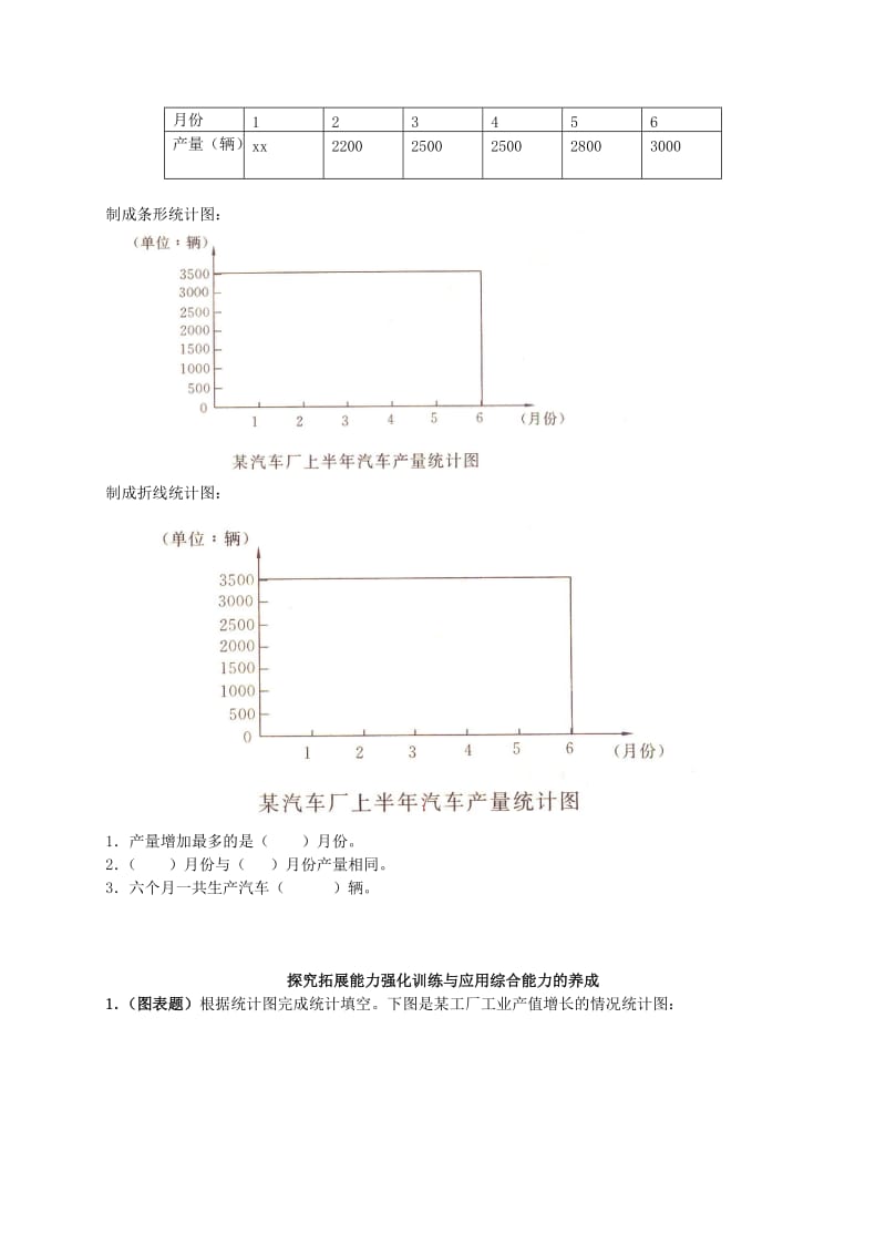 2019-2020年四年级数学下册 7.统计（第1课时）习题 新人教版.doc_第2页