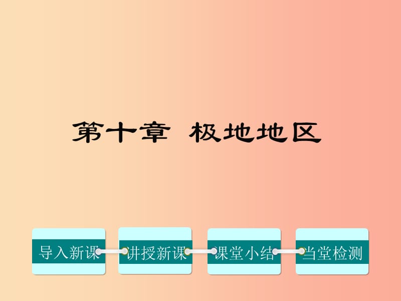 2019年春七年级地理下册 第十章 极地地区课件 新人教版.ppt_第1页