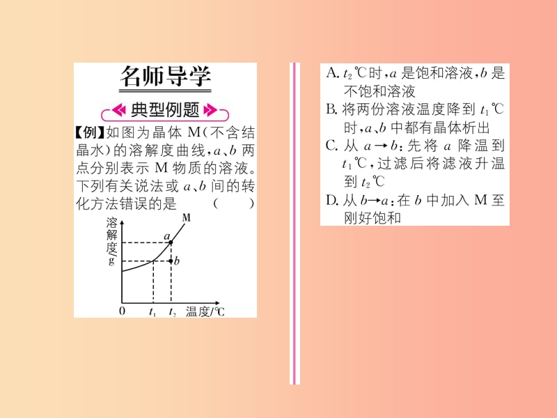 遵义专版2019秋九年级化学下册第6章溶解现象第3节物质的溶解性第3课时结晶习题课件沪教版.ppt_第2页