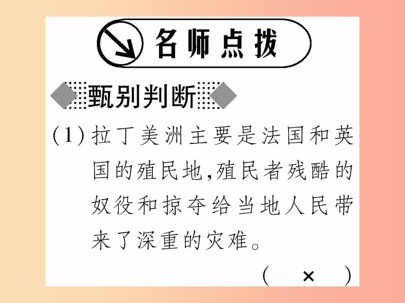 九年级历史上册 第5单元 工业化时代的来临与马克思主义的诞生 第19课 殖民地的反抗斗争课件 岳麓版.ppt_第2页