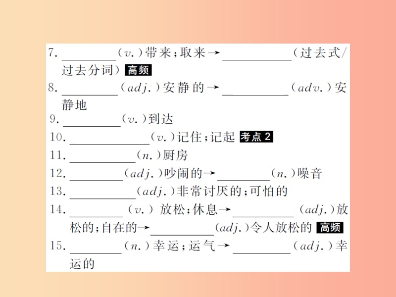 山东省菏泽市2019年中考英语总复习第一部分系统复习成绩基石七下第4讲Unit4_6课件.ppt_第3页