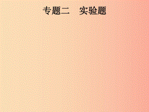 （課標(biāo)通用）安徽省2019年中考物理總復(fù)習(xí) 第二編 能力素養(yǎng)提升 專(zhuān)題2 實(shí)驗(yàn)題課件.ppt