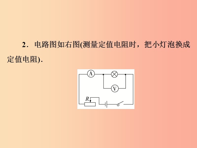 2019年中考物理第一部分教材梳理篇第三板块电与磁第24课时电阻的测量欧姆定律在串并联电路中的应用课件.ppt_第3页