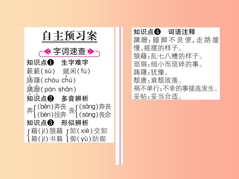 2019年八年级语文上册 第四单元 13 背影习题课件 新人教版.ppt_第2页