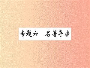 （河北專用）2019年八年級(jí)語文上冊(cè) 專題六 名著導(dǎo)讀習(xí)題課件 新人教版.ppt