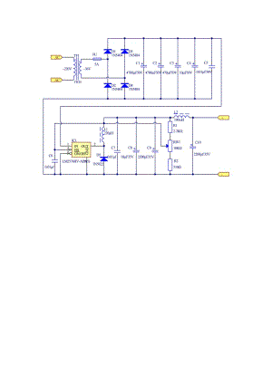 1.5V~30V 3A可調(diào)式開關(guān)電源電路原理圖+PCB資料