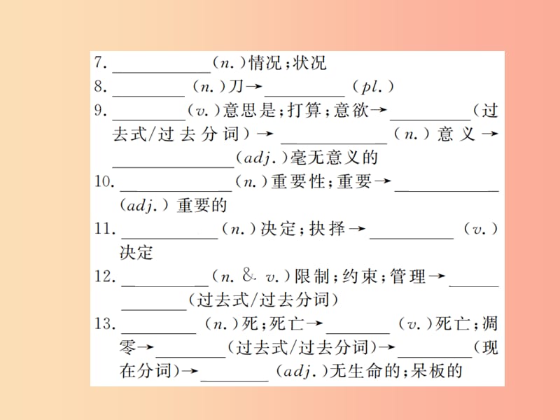 山东省2019年中考英语总复习 第一部分 系统复习 成绩基石 八下 第9讲 Unit 1-3课件.ppt_第3页