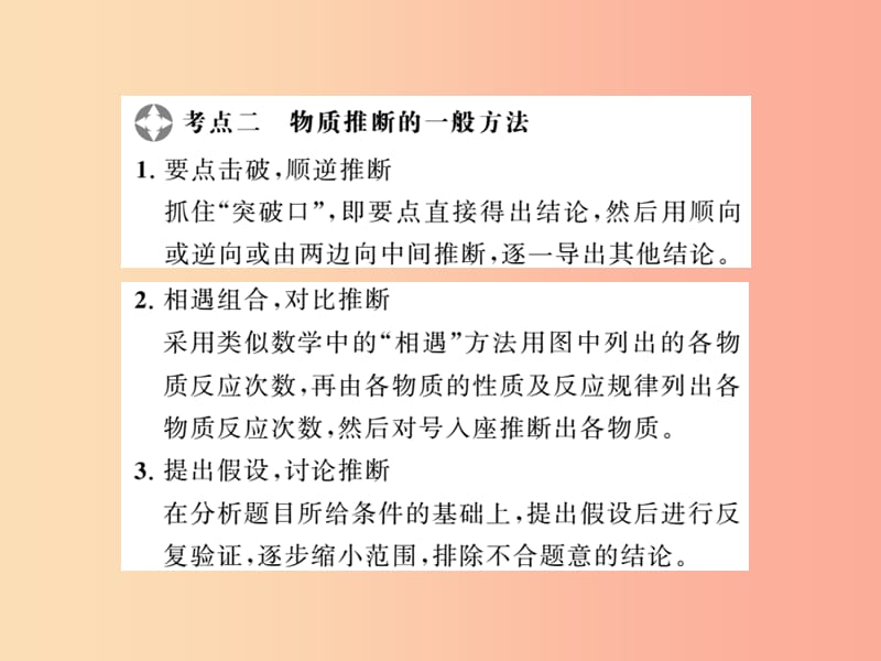 2019年中考化学一轮复习第2部分板块归类板块5科学探究第4课时物质的推断课件.ppt_第3页