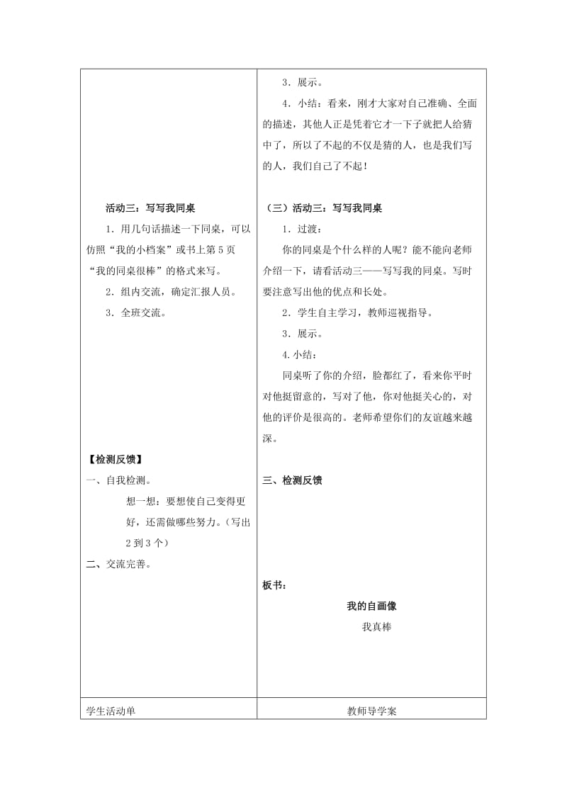 2019年三年级品德与社会上册 主题1 我的自画像教案 沪科版.doc_第2页