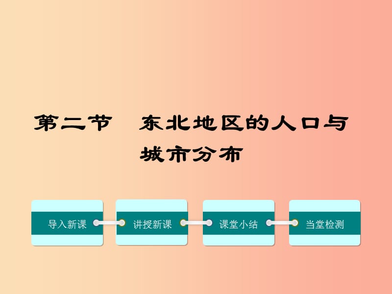 2019八年级地理下册 第六章 第二节 东北地区的人口与城市分布课件（新版）湘教版.ppt_第1页