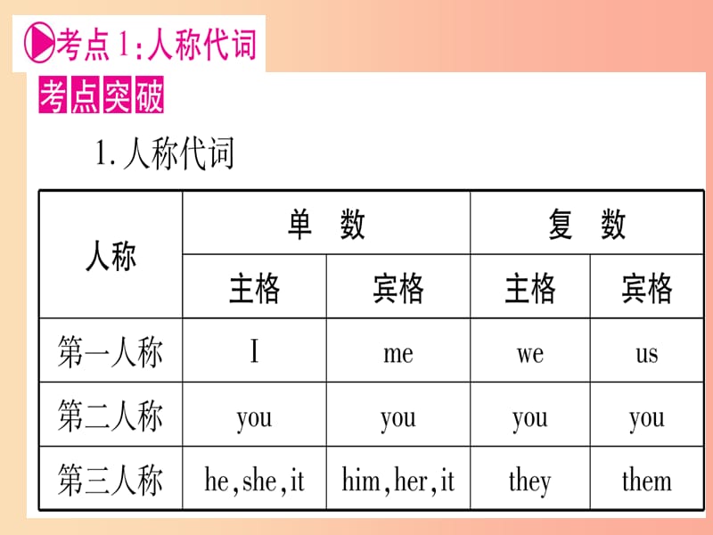 甘肃省2019中考英语 第二篇 中考专题突破 第一部分 语法专题 专题突破2 代词课件（新版）冀教版.ppt_第3页