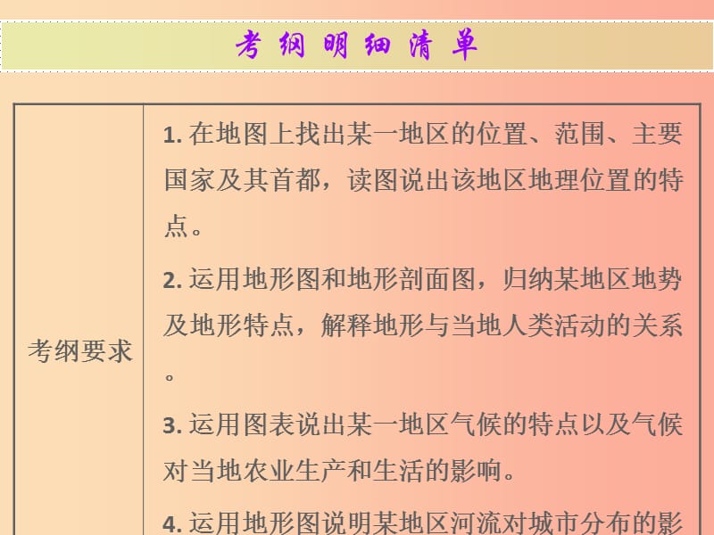 广东省2019中考地理 专题复习六 我们邻近的地区和国家课件.ppt_第2页