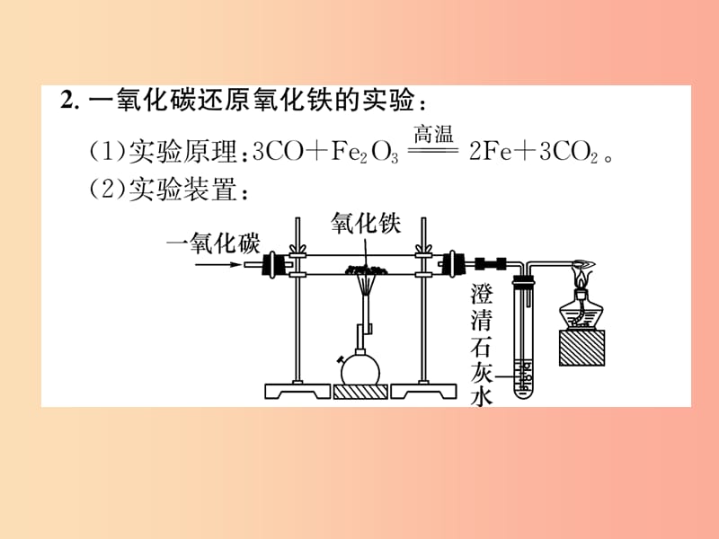 九年级化学下册 第8单元 金属和金属材料 课题3 金属资源的利用和保护 第1课时 铁的冶炼作业 新人教版.ppt_第3页