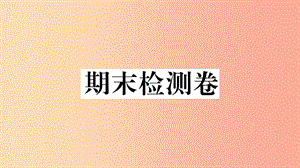 2019九年級道德與法治下冊 期末檢測卷課件 新人教版.ppt