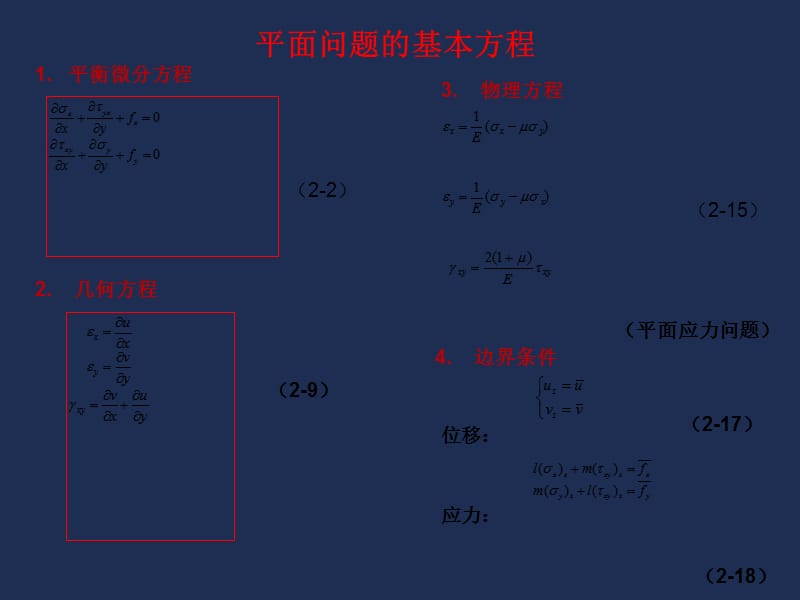 弹性力学平面问题ppt课件_第3页