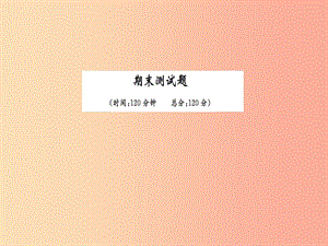 2019九年級(jí)語(yǔ)文下冊(cè) 期末測(cè)試習(xí)題課件 新人教版.ppt