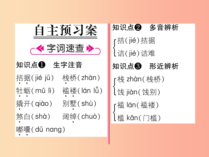 （云南专版）2019年九年级语文上册 15 我的叔叔于勒作业课件 新人教版.ppt_第2页