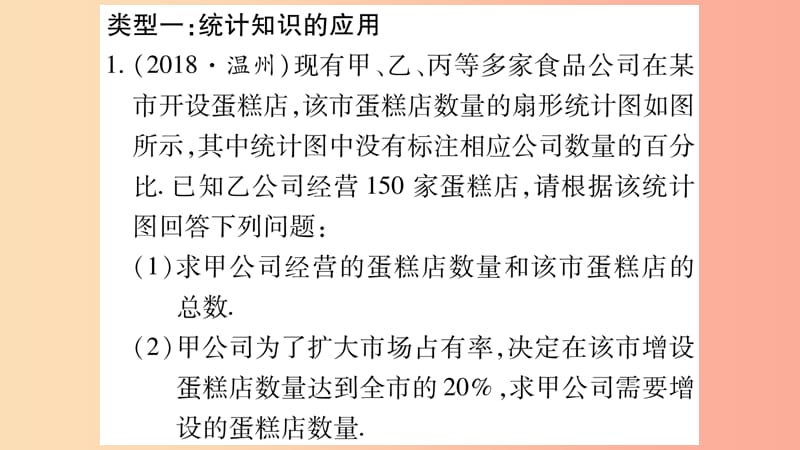 重庆市2019年中考数学复习第二轮中档题突破专项突破七统计与概率综合精练课件.ppt_第2页