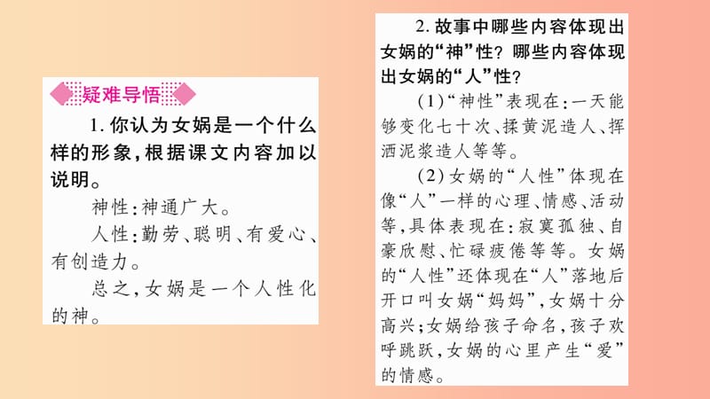 （广西专版）2019年七年级语文上册 第6单元 21 女娲造人课件 新人教版.ppt_第3页