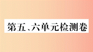 （玉林專版）2019春八年級歷史下冊 第五、六單元檢測卷習(xí)題課件 新人教版.ppt