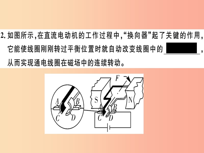 九年级物理下册 17 电动机与发电机检测卷课件 （新版）粤教沪版.ppt_第2页