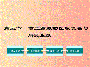 2019八年級地理下冊 第八章 第五節(jié) 黃土高原的區(qū)域發(fā)展與居民生活課件（新版）湘教版.ppt