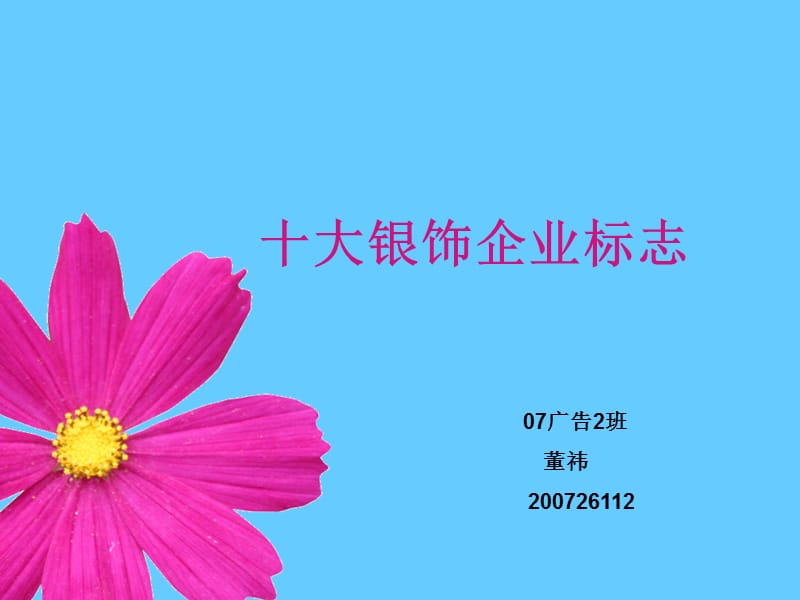 《十大银饰企业标志》PPT课件.ppt_第1页