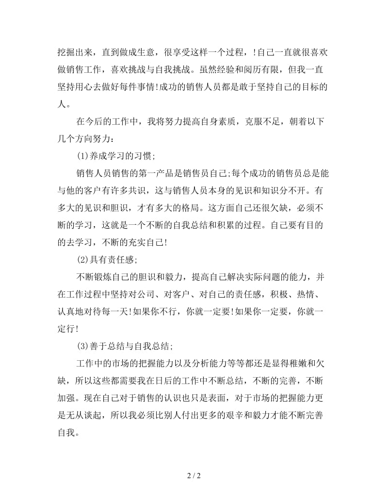 新公司业务员个人工作总结及计划.doc_第2页