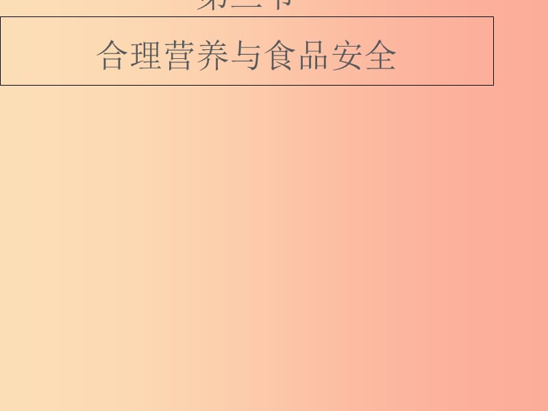 七年級生物下冊 4.2.3《合理營養(yǎng)與食品安全》課件 新人教版.ppt_第1頁