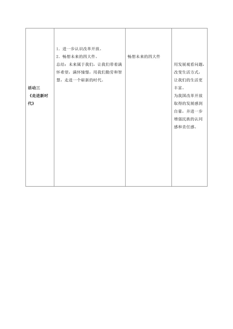 2019年六年级品德与社会上册 春天的故事（四大件的变迁）教案2 北师大版.doc_第2页