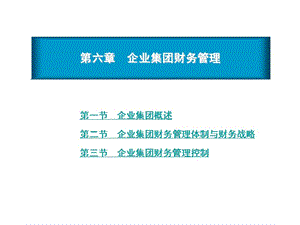 《企業(yè)集團財務(wù)管理》PPT課件.ppt