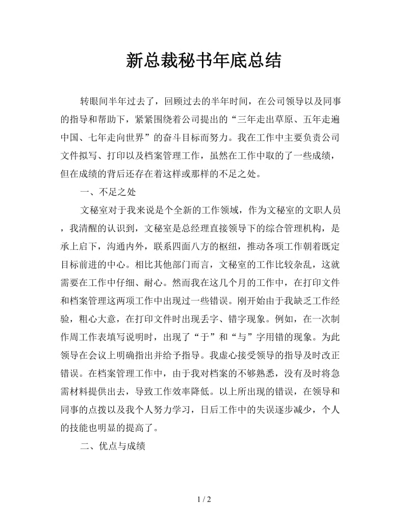 新总裁秘书年底总结.doc_第1页