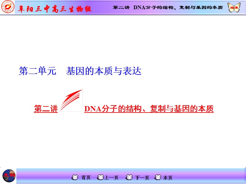 DNA分子的结构、复制与基因的本质.ppt_第1页