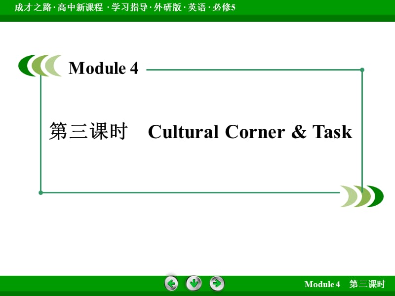 2015年春高二外研版英语必修5全册课件Module4第3课时.ppt_第3页