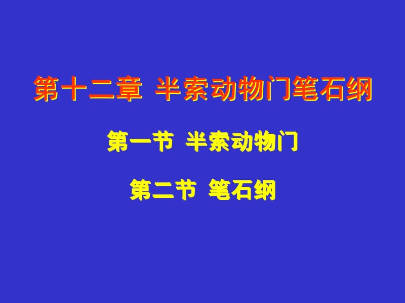 《半索动物门笔石纲》PPT课件.ppt_第1页